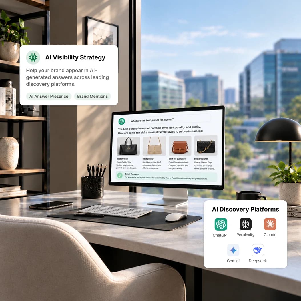 AI search visibility analysis and brand discovery opportunities
