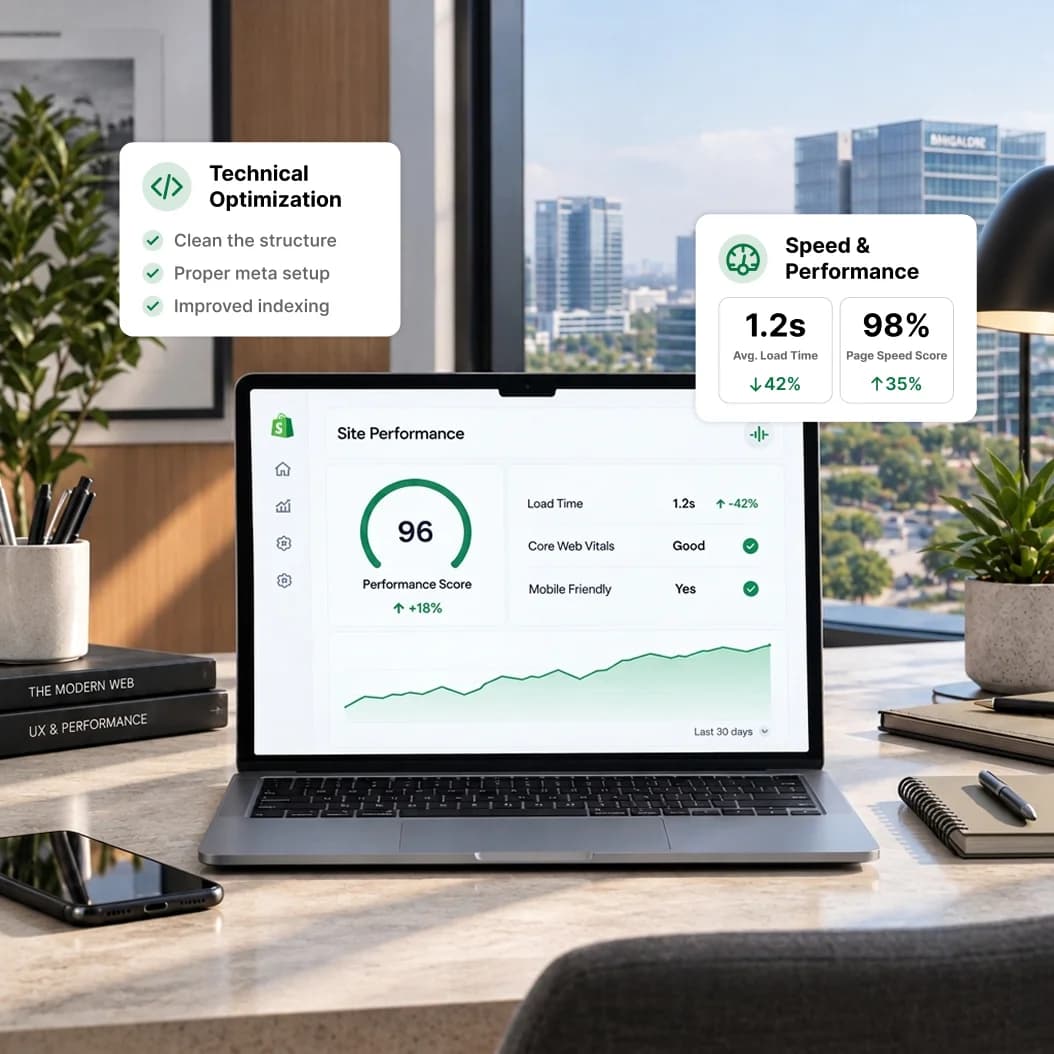 Technical SEO and website performance optimization
