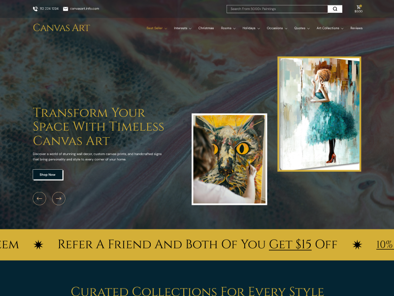 Home Decor DTC · Speed-Optimised Hero