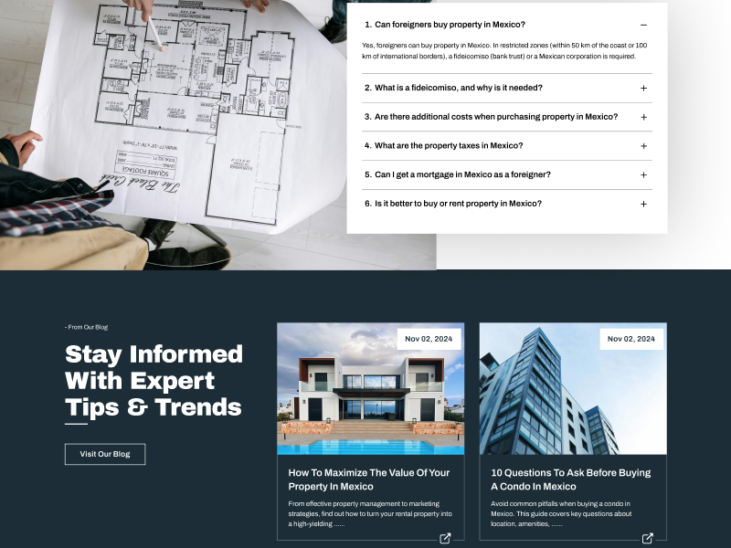 Real Estate · FAQ Section